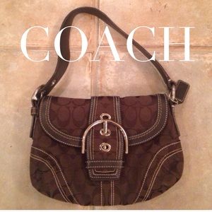 Brown Authentic Coach purse! Adorable!