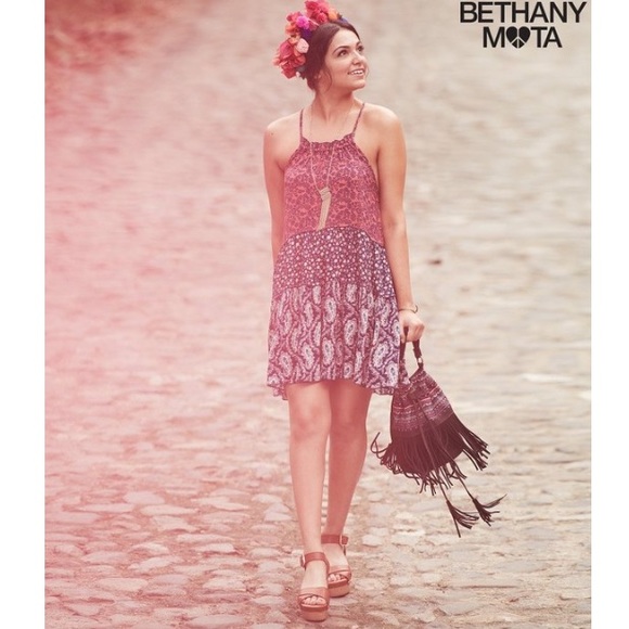 Floral Paisley Tiered Dress