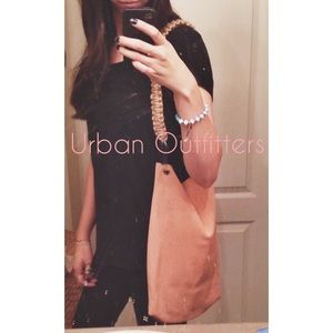 🌸SALE🌸NWT! UO x COLD PICNIC PINK SUEDE TOTE BAG