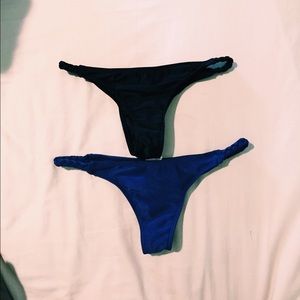 Two VERY RARE acacia swimwear Koa bottoms