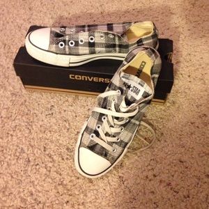 Plaid Converse