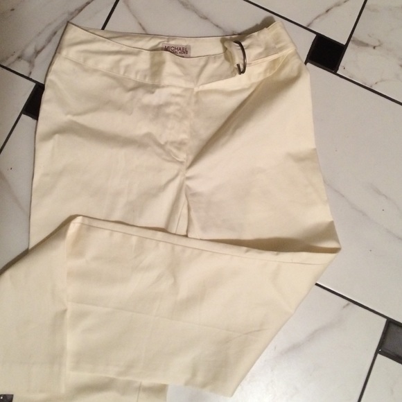 Michael Kors cream colored dress pants 6