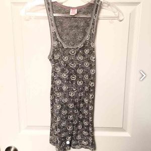 Victoria's Secret pink graphic tank