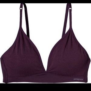 Patagonia purple plum medium bra