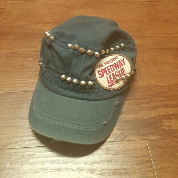Reduced★Vintage navy washing cap