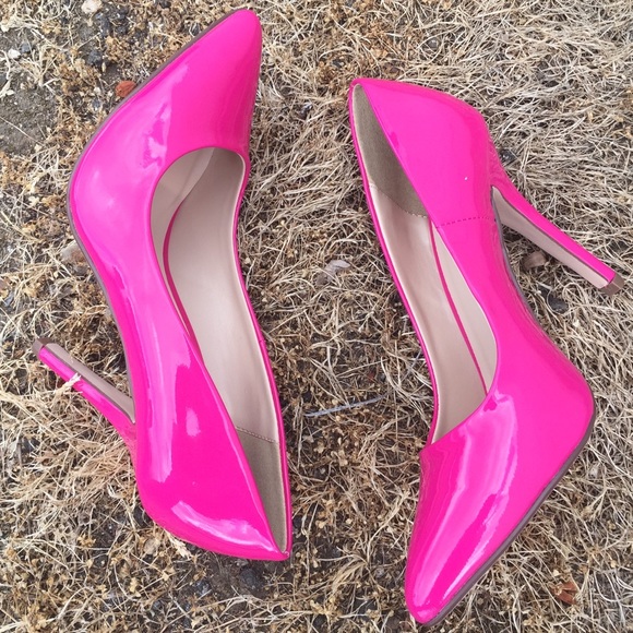 Pink Pointy Heels