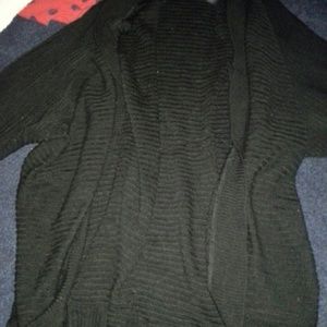 Black cardigan