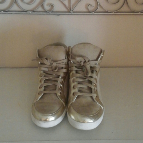 Gold Stud Sneakers