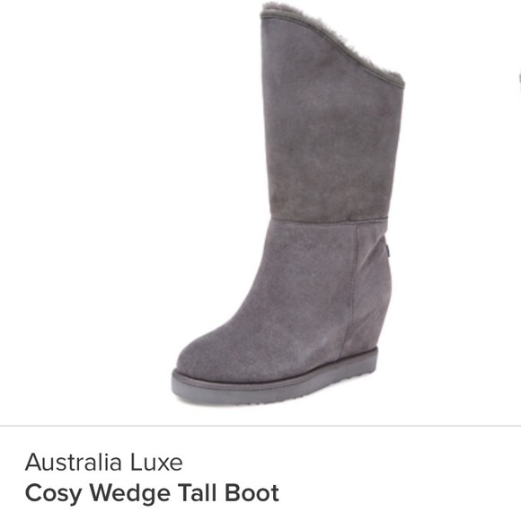 Australia Luxe Cozy Wedge Boots
