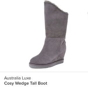 Australia Luxe Cozy Wedge Boots