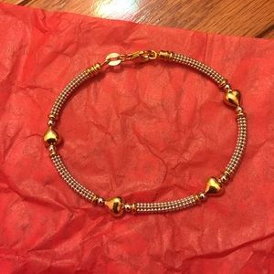 Gold and Silver Bracelet