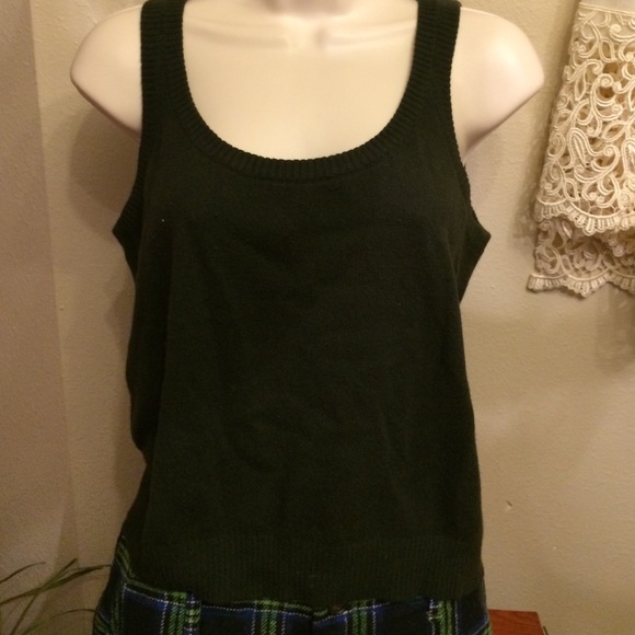 Valentino black cashmere sweater vest L