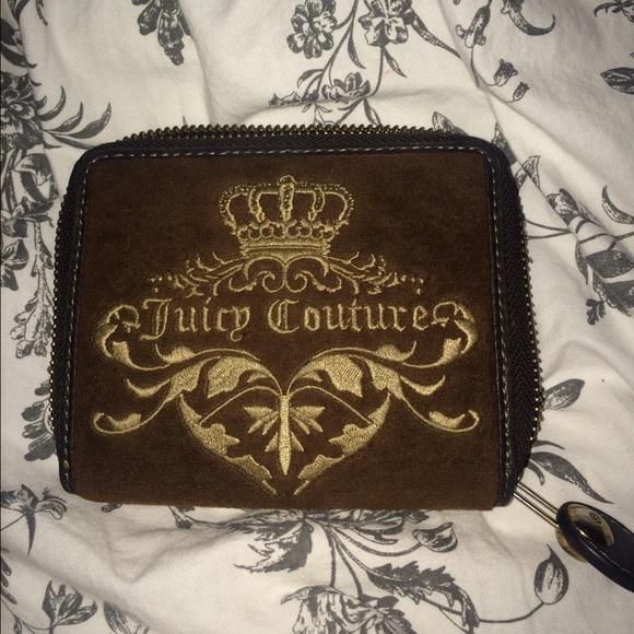 Juicy couture brown wallet