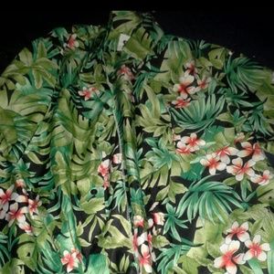 Tropical button up