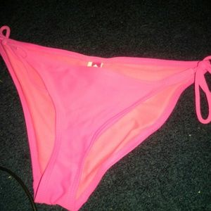 Hot pink bathing suit bottoms