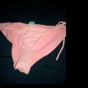 Peach bathing suit bottoms