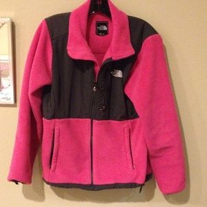 Pink North Face jacket