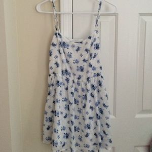 Forever 21 white dress with floral print!