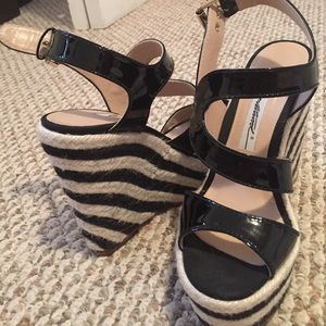 Brian Atwood wedge size 35