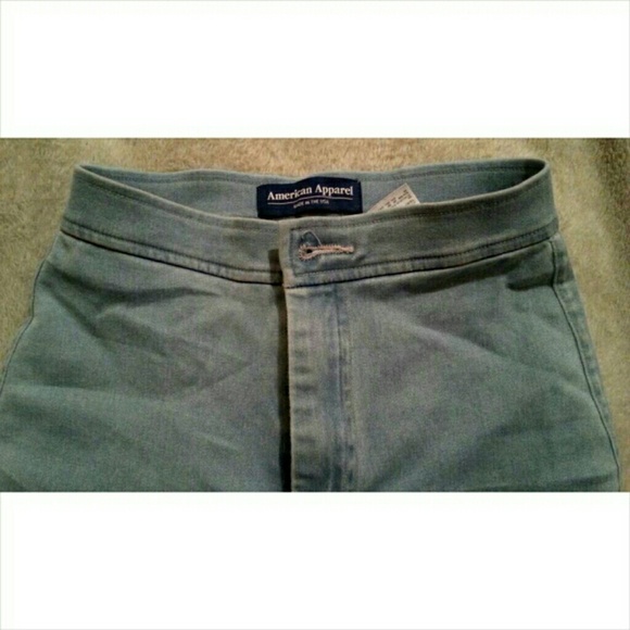 American Apparel Medium Wash Easy Jean