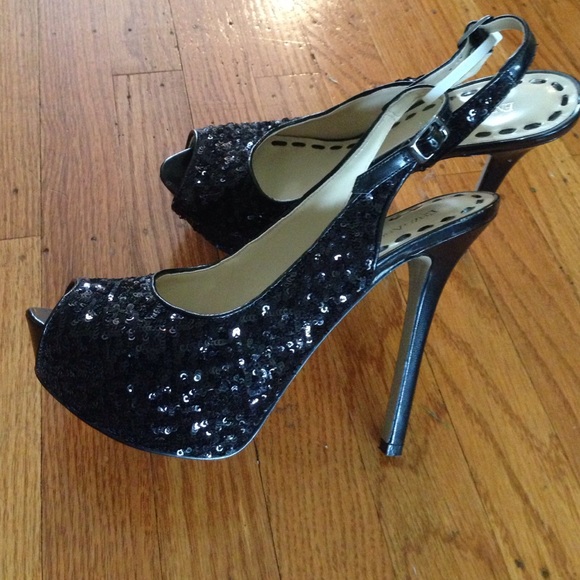 Enzo Angiolini heels worn once sz 7.5 - Picture 3 of 3