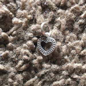 Heart pandora charm.