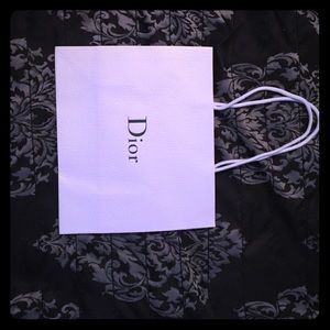 Dior retail bag
