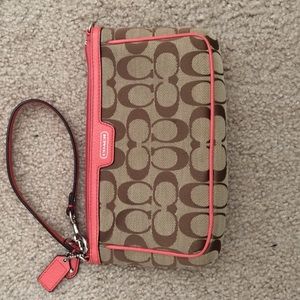 Coach wristlet wallet!