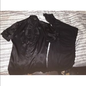 2 bundled black dresses🙆