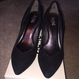 Black BCBG heels