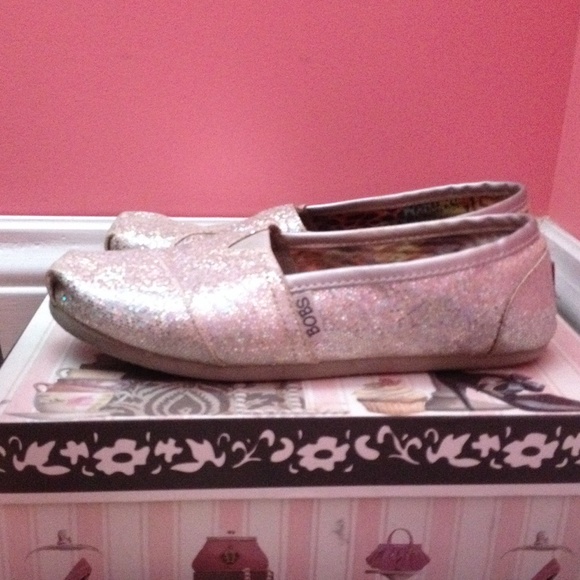 Sparkly Silver Bobs