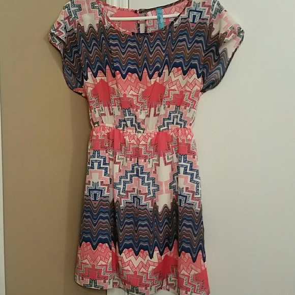 Red, white and blue dress - Picture 1 of 4