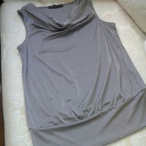 The Limited Casual Top *Pewter Stone* NWOT