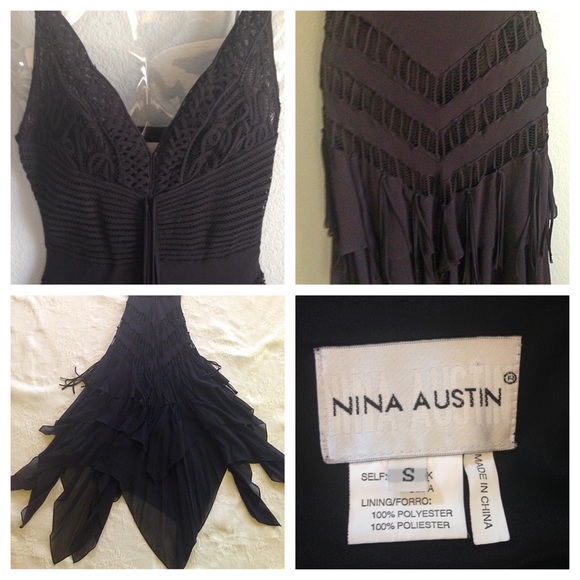 SOLD. Amazing Nina Austin Dress - Picture 3 of 3