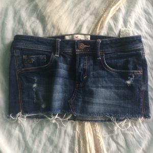 Hollister Jean skirt