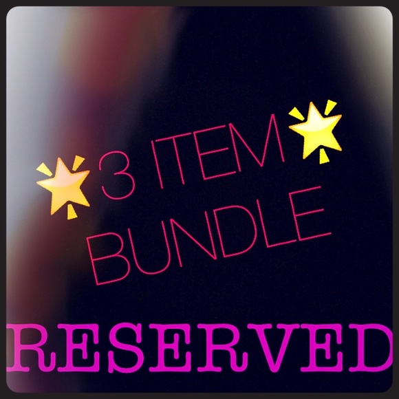 RESERVED 2tops 1 dress