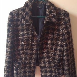 Black and gold blazer jacket