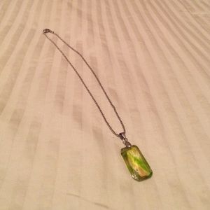 Peridot necklace