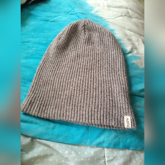 Gray beanie
