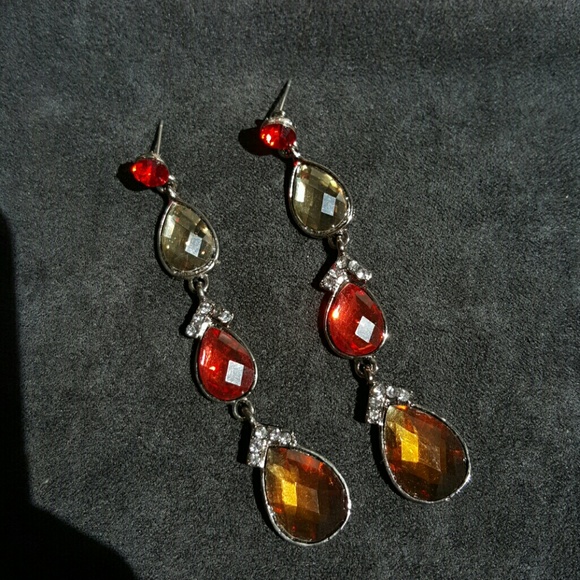 Jewel Drop Earrings