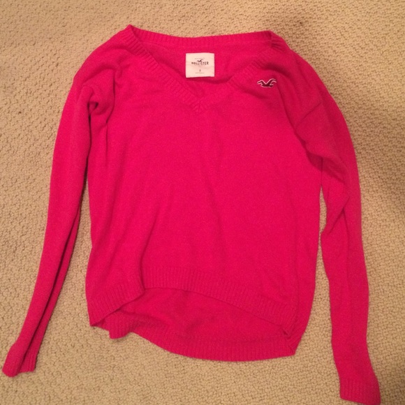 Pink sweater from Hollister