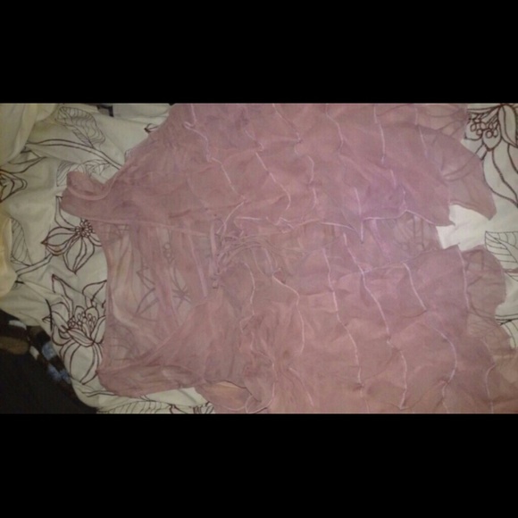 Beautiful ruffle tank