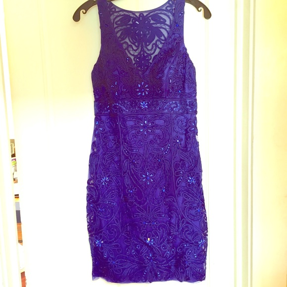 Sue Wong beaded dress size 4 - Picture 1 of 4