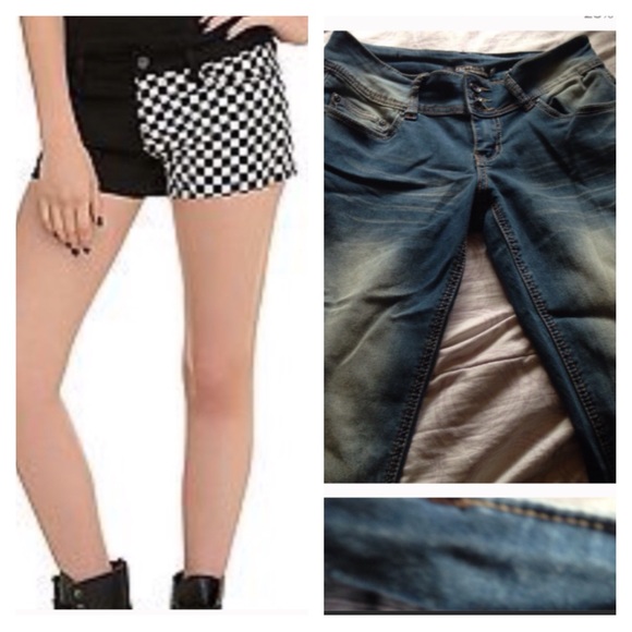 Hottopic Jean and short bundle