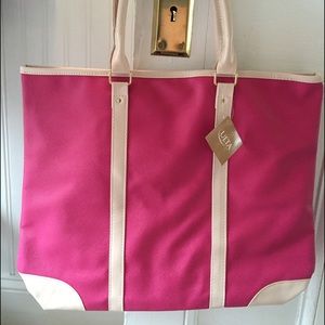 Large Pink Tote- NEW!