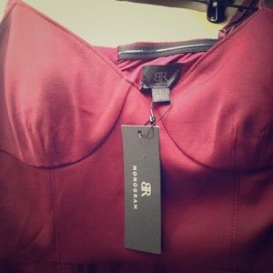 🚫SOLD🚫NWT BR Monogram Asymmetrical dress