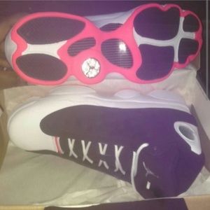 Hyper Pink Jordan Retro 13s