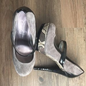 Jessica Simpson 'Cheetah' Mary Jane Pumps