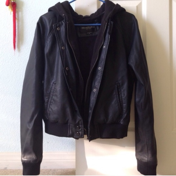 Leather Obey jacket