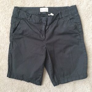 J Crew Charcoal Gray Bermuda Shorts